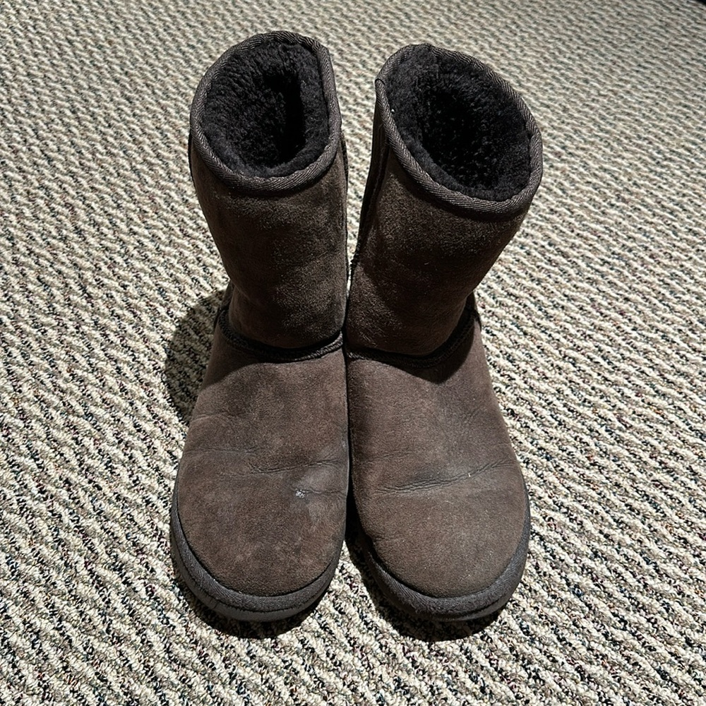 Ugg Australia classic short chocolate brown boots - Picture 2 of 8